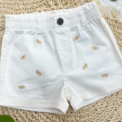 Conjunto Seja Flor, Seja Amor Areia e Branco